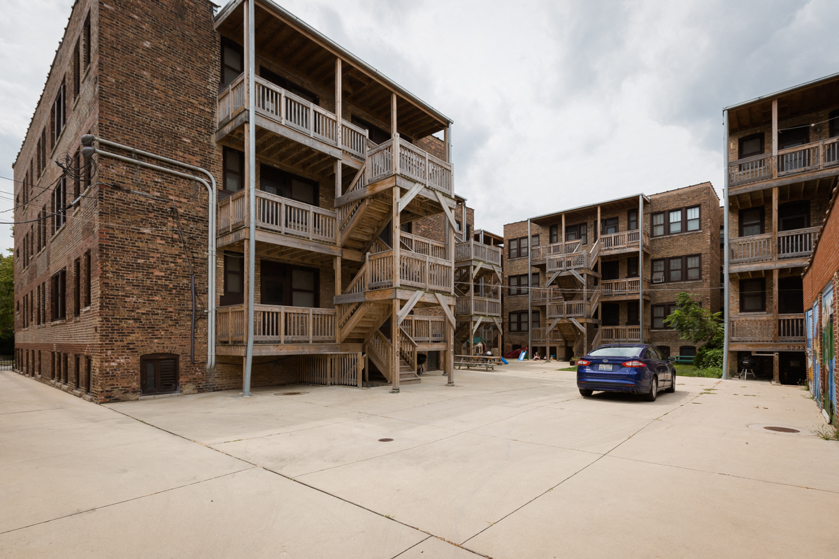 back patio outside area hyde park chicago apartment rent home